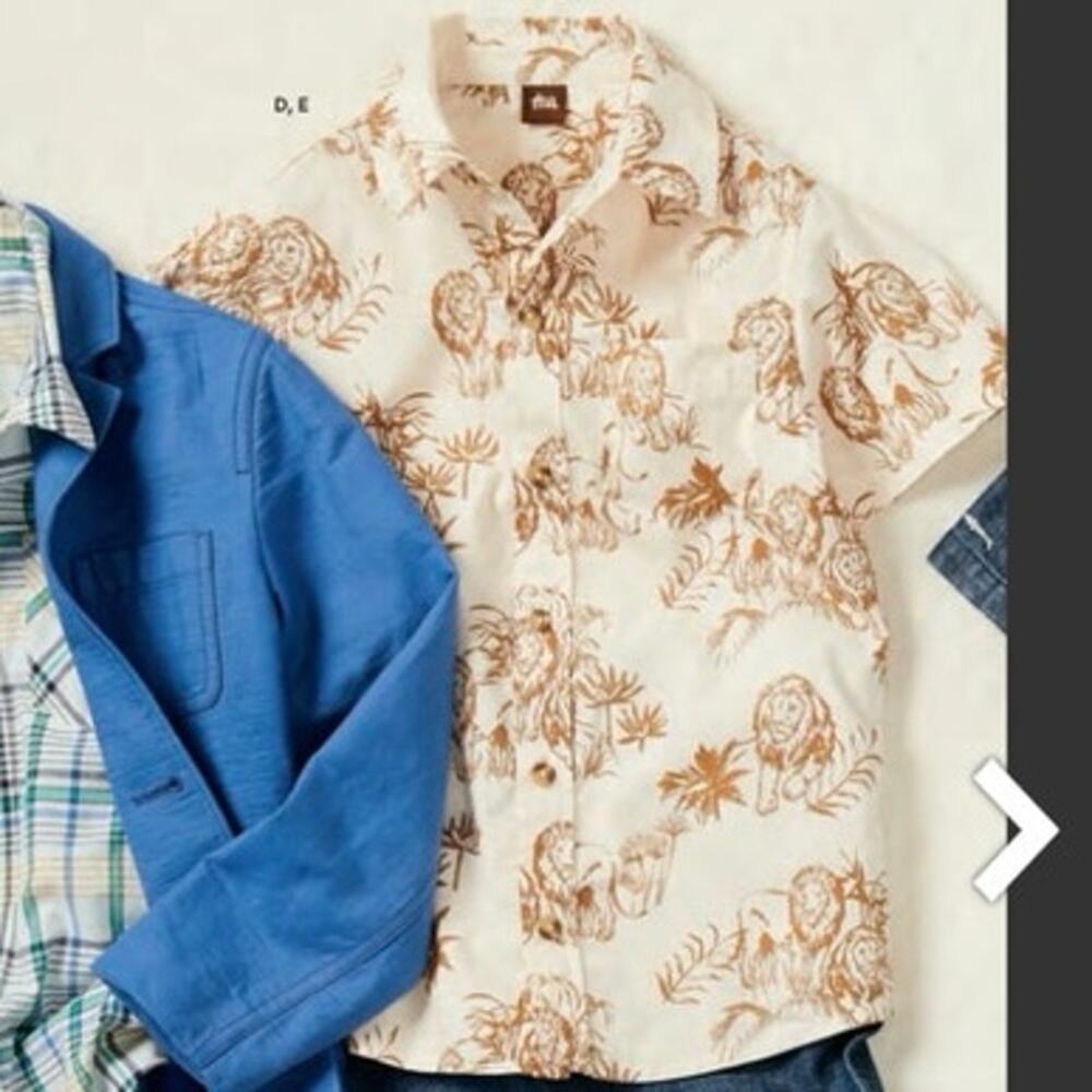 Tea Collection printed woven shirt